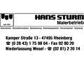 Malerbetrieb Sturm