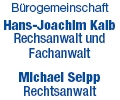 Kalb Hans-Joachim, Rechtsanwalt & Fachanwalt für Verwaltungsrecht in Bürogemeinschaft mit Rechtsanwalt Michael Seipp