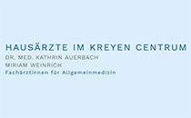Hausärzte im Kreyen Centrum Fachärztinnen f. Allgemeinmedizin u. Palliiativmedizin Mantel Klaus Dr.med., Auerbach Kathrin Dr., Weinrich Miriam