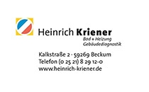 Kriener Heinrich Bad + Heizung Gebäudediagnostik