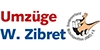 Zibret W. Umzüge